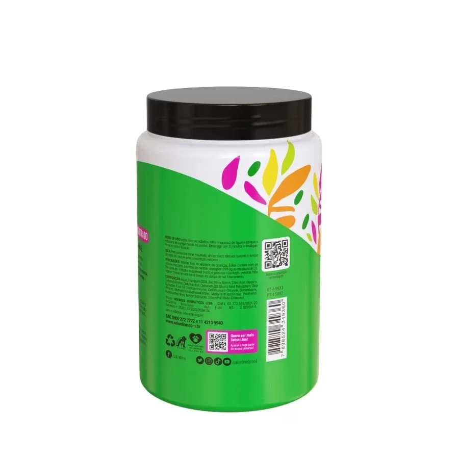 Kit SOS Hidratação Ultra Cachos com Máscara de Hidratação Salon Line — imagem 4