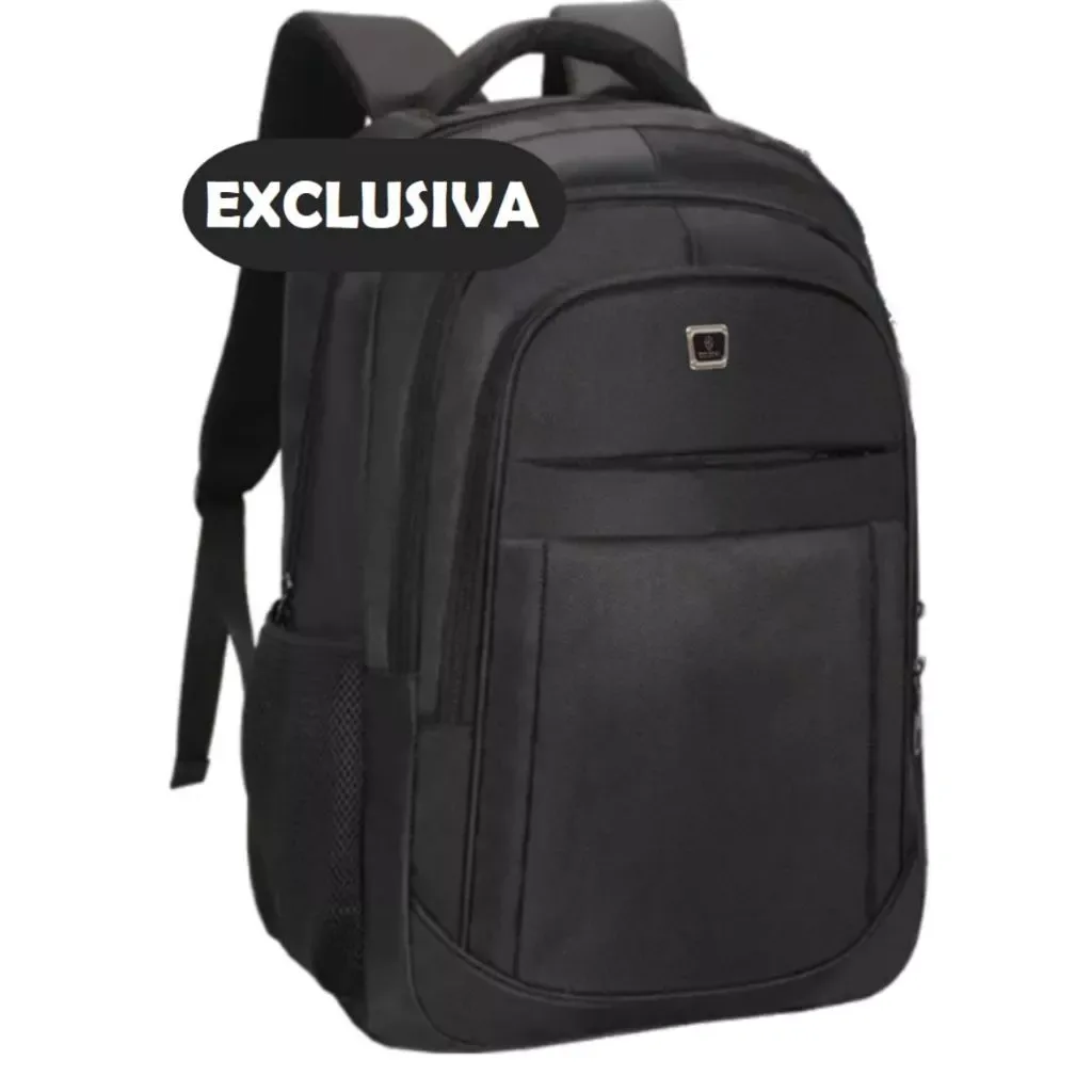 Mochila Masculina Bolsa Feminina Notebook Escolar Resistente Oferta — imagem 3