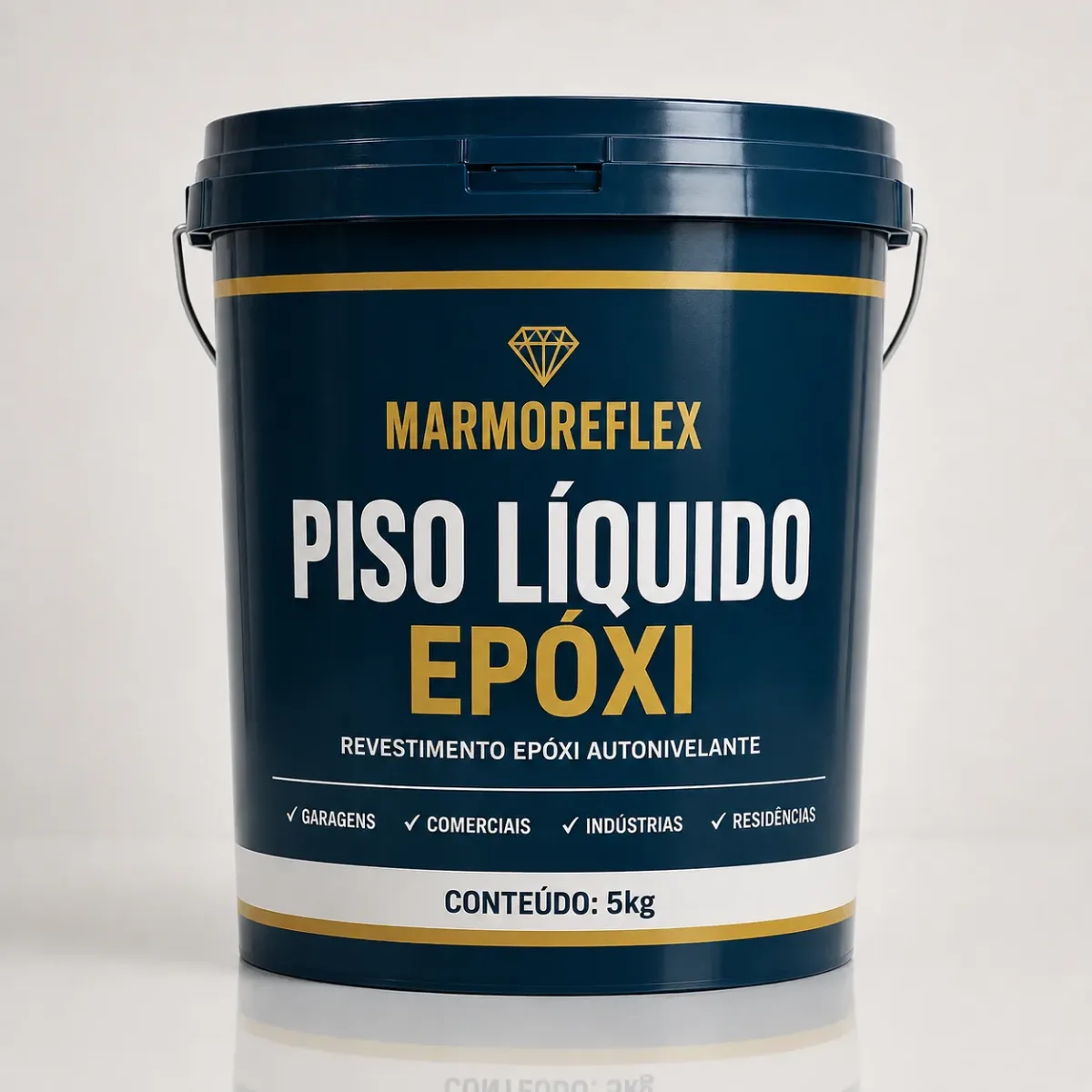 Revestimento Epóxi Autonivelante Premium — Efeito Mármore e Alto Brilho | Kit de Aplicação Grátis