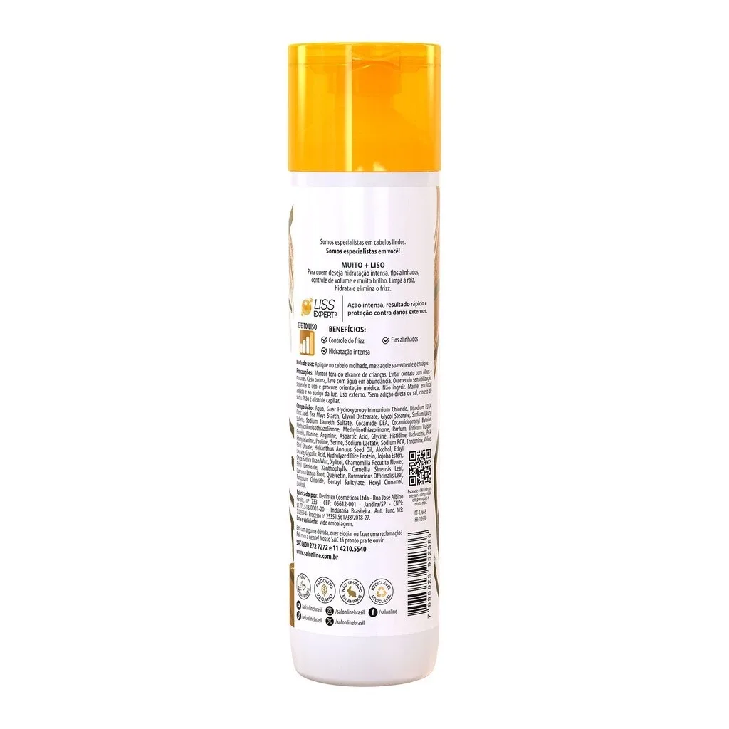Kit Meu Liso Muito + Liso com Spray Defrizante Protetor Térmico — imagem 3